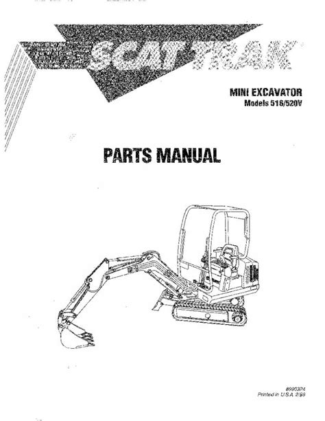 scat trak 520v mini excavator parts|Scat trak .